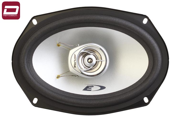 Alpine SXE-6925S   2-полосная коаксиальная акустика 6x9_ ( 15 х 22,5см), 280Bт Пиковая мощность, 45B (2)