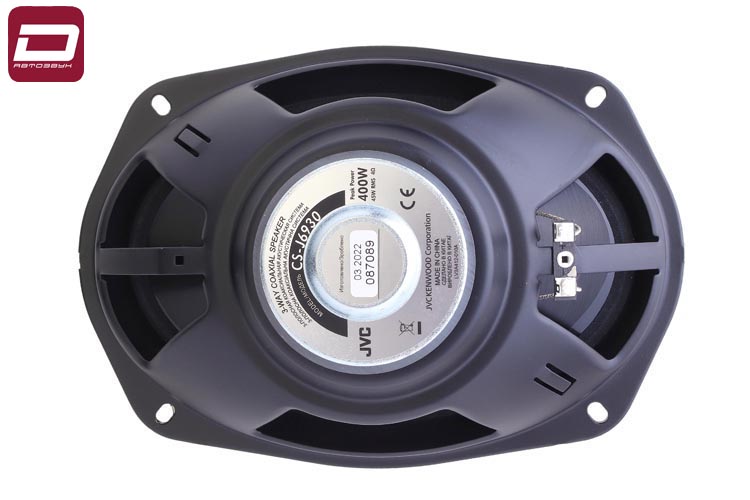 JVC CS-J6930  3-х полосная акустика 6 x9    15x23см, RMS max  60 400 Вт, 4 Ом, 30-22000 Гц, 92 дБ, (6)