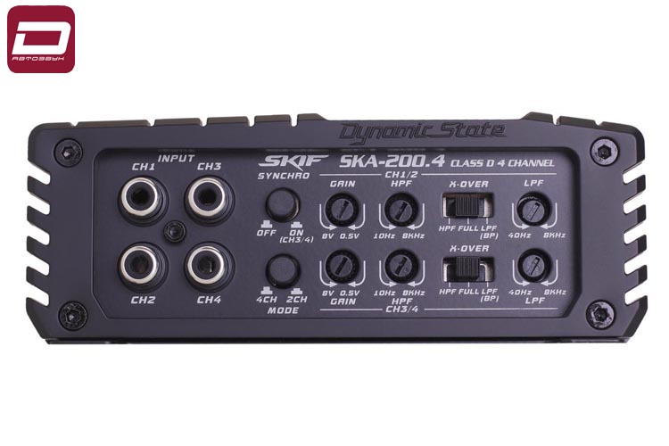 Dynamic State SKIF SKA-200.4  4-канальный широкополосный усилитель, Class FD (3)