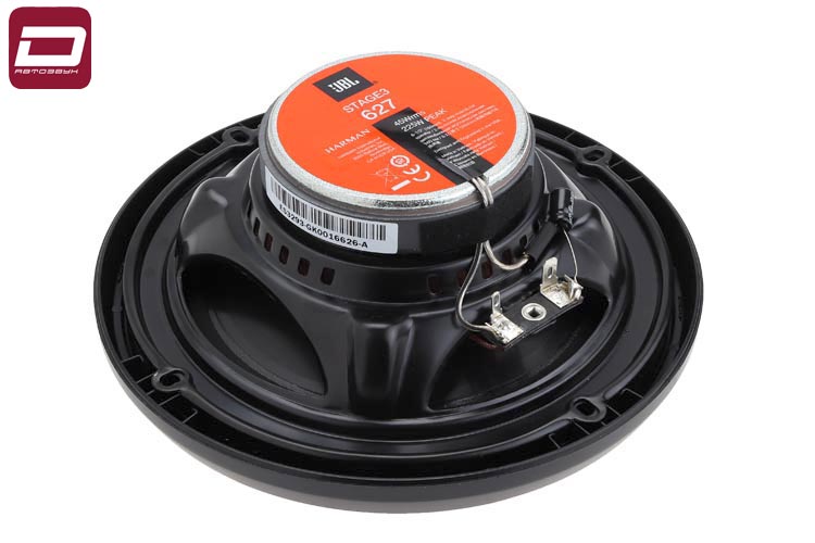 JBL STAGE3 627  2-х полосная акустика 16,5см, 6,5_,3 Ом, MAX 135 Вт, RMS 45 Вт, 55 - 20 000 Гц, 92 Д (5)