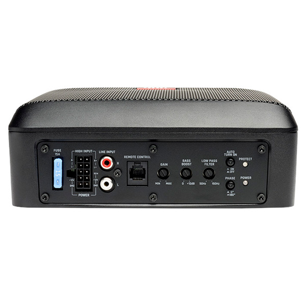 JBL BASSPRONANO  активный  сабвуфер  6_х 8_ (152 - 203 мм), алюминиевый корпус, мощность 100 Вт, вхо (4)