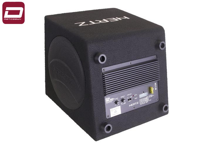 Hertz DBA 200.3   активный сабвуфер 20см в корпусе, RMS_макс. НЧ-динамик _ 1х200 мм (8_) Диффузор НЧ (3)