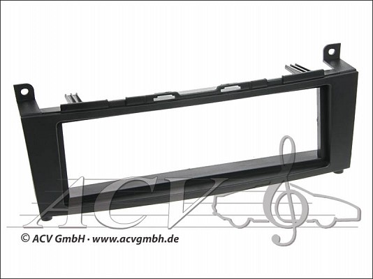 ACV C-quence 291190-26  переходная рамка магитолы 1DIN для MERCEDES C-Klasse (W204), с 07г., чёрная