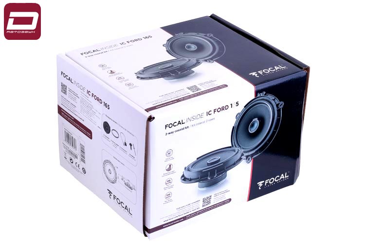 Focal Inside IC FORD165   Коаксиальная акустика 16,5 см для установки в автомобили Ford (1)