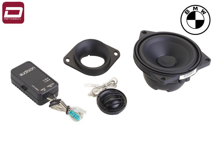 Audison APBMW K4M   2-х компонентная акустика 10 см. для замены штатной в BMW, RMS_max_ 50_100 Вт, 4