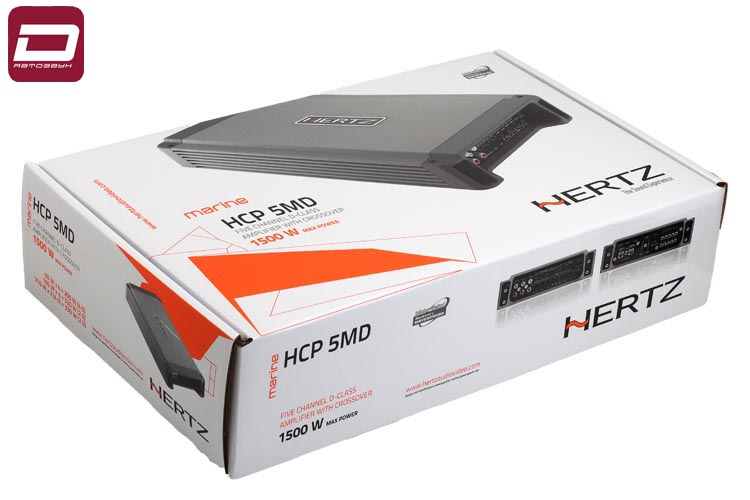 Hertz HCP 5MD  Морской 5-канальный усилитель класс D, шт (1)