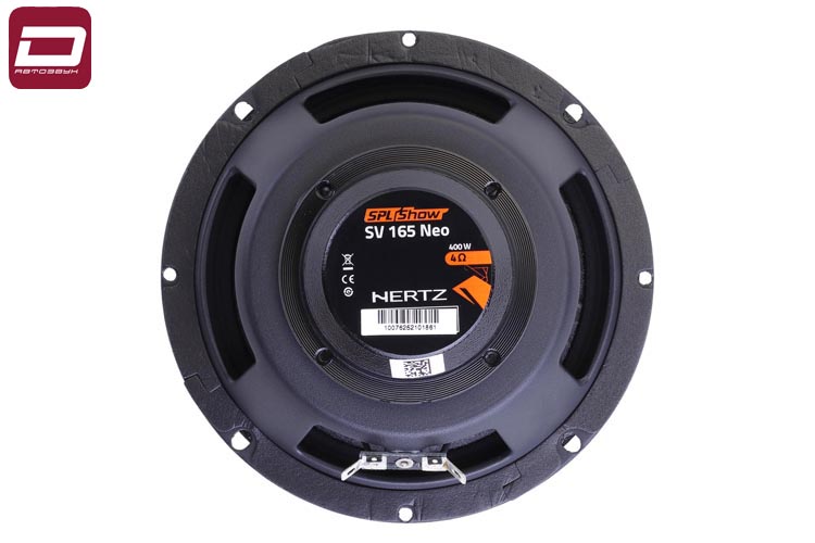 Hertz SV 165 NEO   мидвуферы 16,5см пара, 4 Ом, RMS_макс. 150_400 Вт, 97 дБ, 100-10000 Гц, материалт (5)