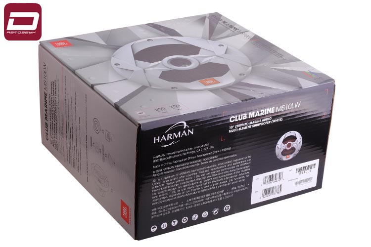 JBL MS10LW   морской сабвуферный динамик 250мм (1)