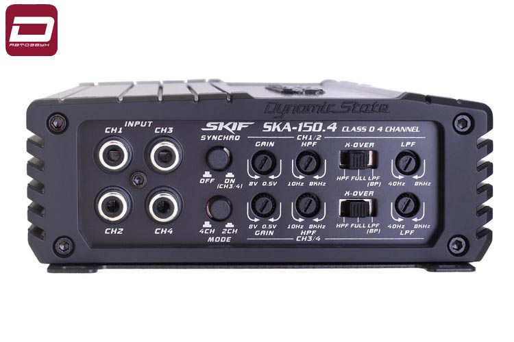 Dynamic State SKIF SKA-150.4  4-канальный широкополосный усилитель, Class FD (3)