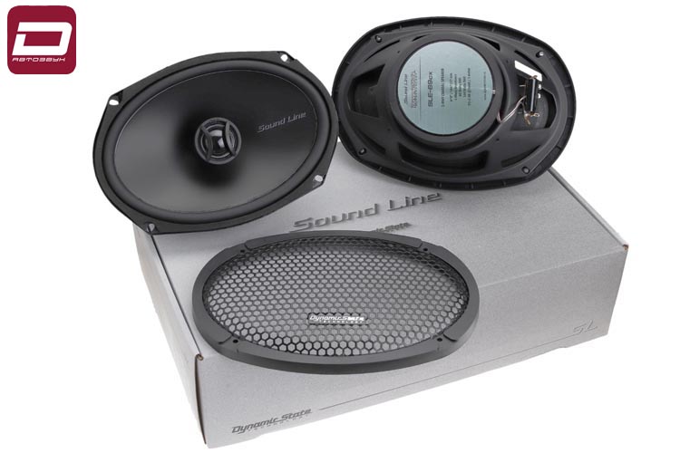 Dynamic State SLE-69cx  2-х полосная коаксиальная акустика 6_9__16.4_23.7 см, пара. RMS_max 80_160 В (7)