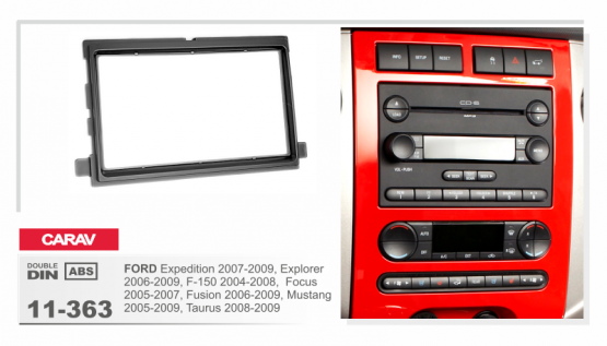 CARAV 11-363  переходная рамка магитолы 2DIN для FORD Econoline 2009-2012г._ Edge 2007-2010г._ Exped