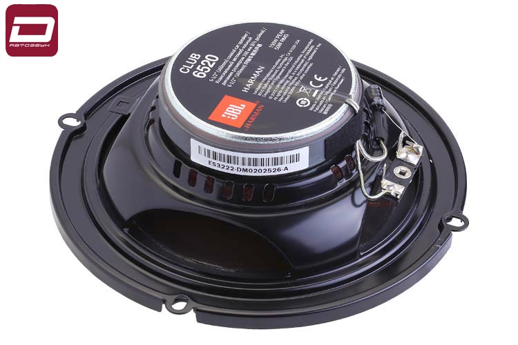 JBL CLUB 6520  2-х полосная акустика 16,5см, RMS_max_ 50_150 Вт, 3 Ом, 55-20000 Гц, 92 дБ, Материал (6)