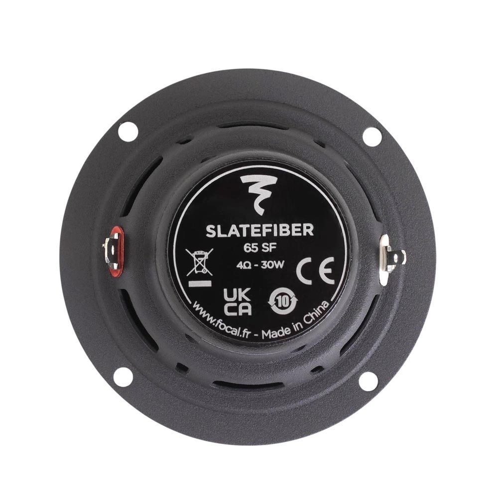 Focal Slatefiber 165 SF3 3-компонентная акустика 16,5 см среднечастотник вид сзади