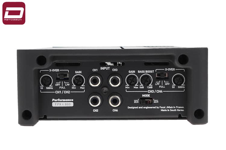 Focal FPX 4.800  4-х канальный усилитель, класс D, (3)