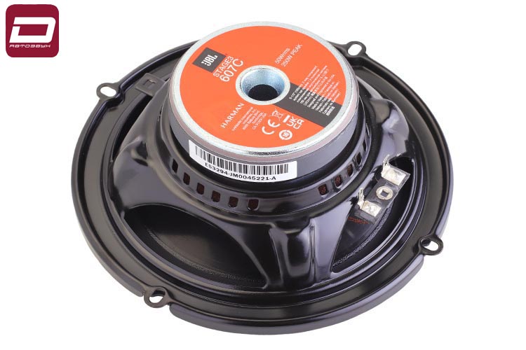 JBL STAGE3 607C  2-х полосная акустика 16,5см,  3 Ом, MAX 150Вт, RMS 50Вт, 55Гц-20кГц, 92Дб, внешний (7)