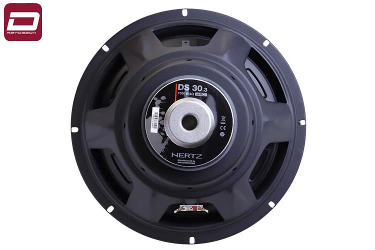 Hertz DS 30.3  сабвуфер 30см for Box, 4 Ом, RMS_макс. 250_500 Вт, 38-300 Гц, 91дБ, Fs_Qts_Vas_ 29Гц_ (5)
