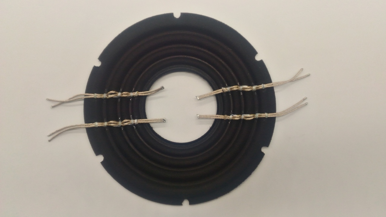 Dynamic State SPF-SW4044 Spider+conductors  центрирующая шайба с проводниками для сабвуферов SW4044 (1)