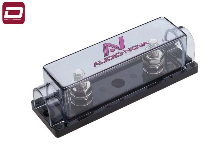 AUDIO NOVA FH.ANL1.S No pack  Держатель предохранителя ANL, для кабелей 8-0Ga – до 54мм , зажимы под