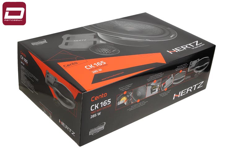 Hertz CK 165   2-х компонентная акустика 16,5см, 4 Ом, 95_285 Вт, 55-22500 Гц, 93дБ. Кроссовер _ 250 (5)