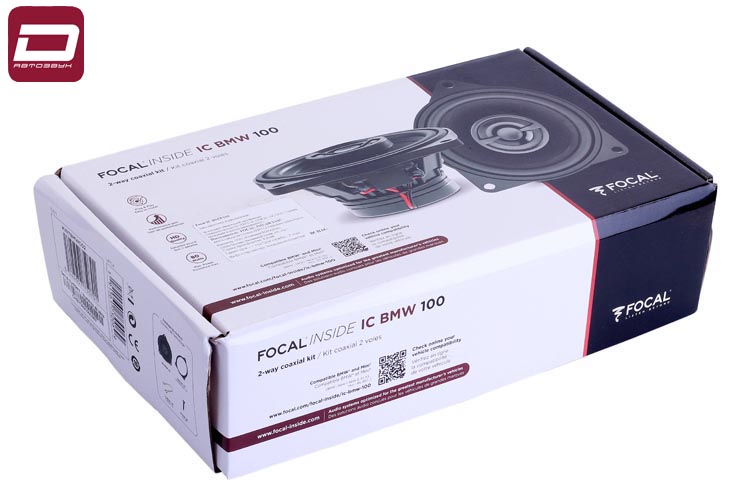 Focal IC BMW 100L  2-полосная коаксиальная акустика  для установки в штатные места автомобилей BMW и (1)