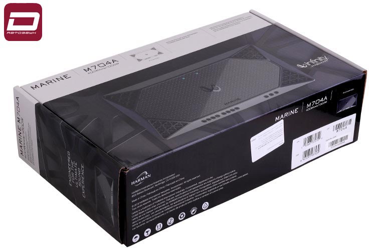 Infinity Marine M704A Морской 4-канальный усилитель, Класс AB (1)