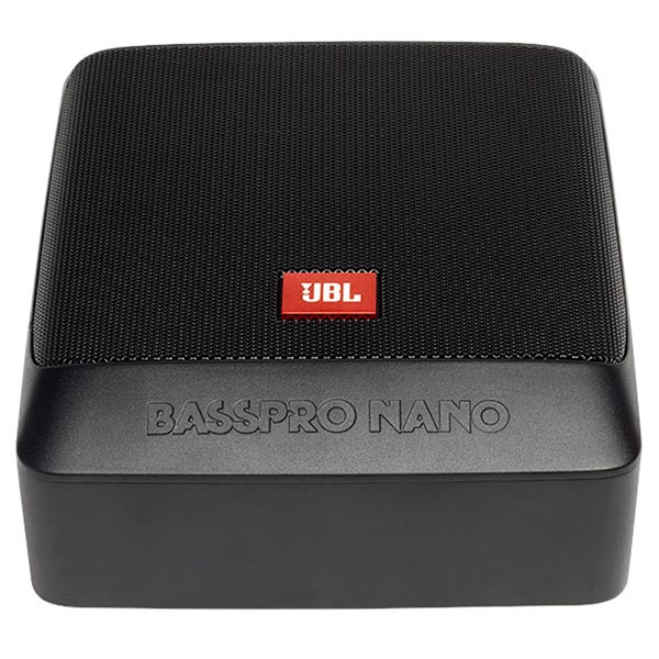 JBL BASSPRONANO  активный  сабвуфер  6_х 8_ (152 - 203 мм), алюминиевый корпус, мощность 100 Вт, вхо (1)