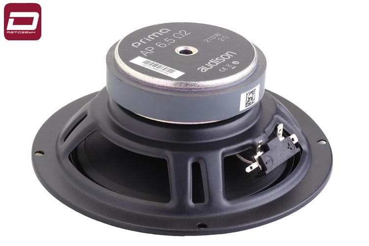 Audison Prima AP 6.5 мидбас 16,5см,пара, RMS_max_ 70_210 Вт, 2 Ом, 60-5000 Гц, 95 дБ, диффузор_ во (5)
