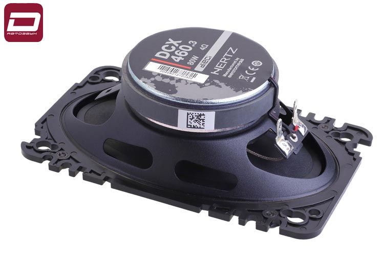 Hertz DCX 460.3  3-х полосная акустика 4х6_, 4 Ом, 40_80 Вт, 65-21000 Гц, 93 дБ., НЧ_ прессованная ц (4)