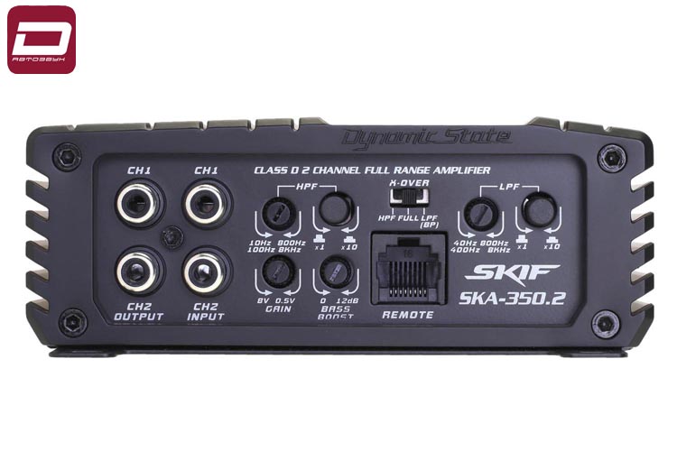 Dynamic State SKIF SKA-350.2  2-канальный широкополосный усилитель, Class FD (3)