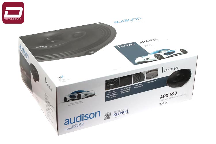 Audison Prima APX 690 3-х полосная акустика 6_x9_, RMS_max_ 100_300 Вт, 4 Ом, 40-23000 Гц, 96 дБ, ди (1)