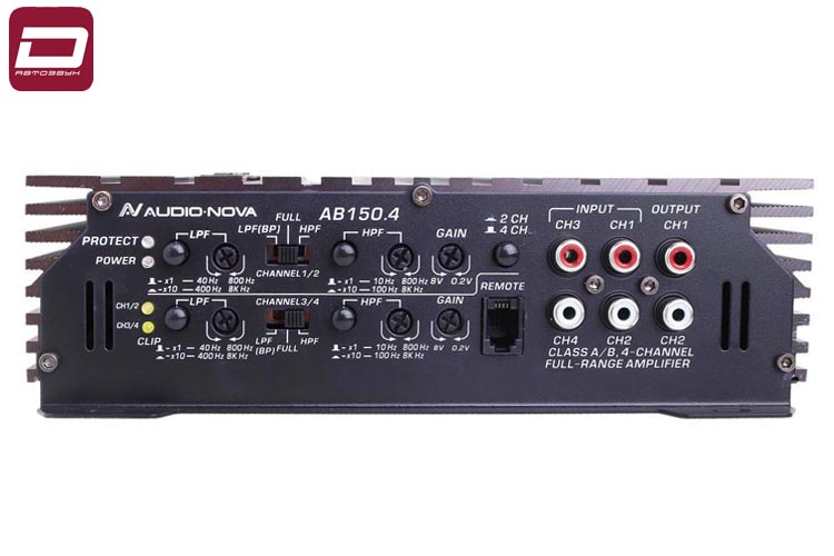AUDIO NOVA AB150.4   4-х канальный усилитель, Class A_B (3)