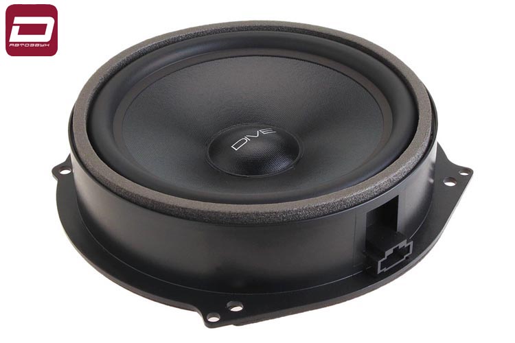 Dynamic State DAU-CS20A  2-х компонентная акустика 20см (8_) для штатных мест в автомобилях AUDI, ко (4)