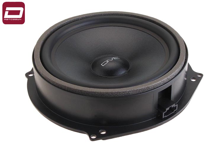 Dynamic State DAU-CS20B  2-х компонентная акустика 20см (8_) для штатных мест в автомобилях AUDI, ко (4)