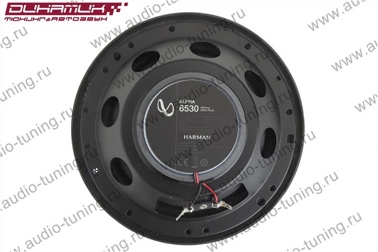 Infinity Alpha 6530   3 - полосная коаксиальная акустика 16,5 см. Максимальная мощность, Вт _ 290. М (4)