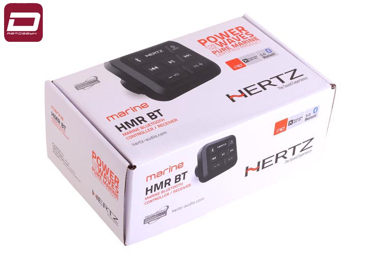 Hertz HMR BT  Ресивер HMR BT оснащен Bluetooth® 5.0 и аудиокодеком Qualcomm® aptX (1)