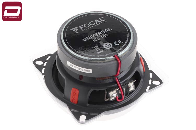 Focal Universal ICU100   2-х полосная коаксиальная акустика 10см, 4 Ом, 40_80 Вт, 100-21000 Гц, 90,3 (6)