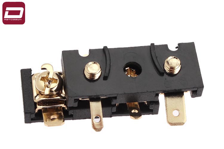 Dynamic State SP-SL-2pin terninal  латунные клеммные терминалы, универсальные, с фиксацией винтом ил