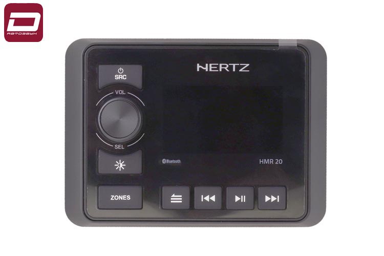 Hertz HMR 20 Digital Media Receiver  цифровой медиаресивер, Дисплей _ Матричный с диагональю 3 дюйма (4)