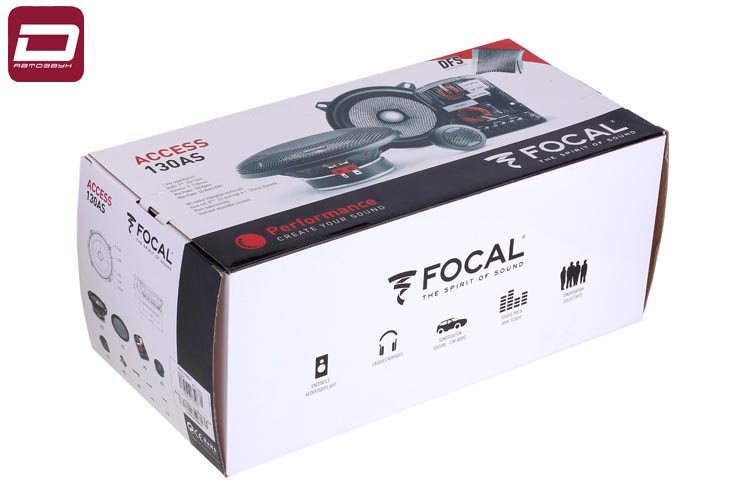 Focal Access 130 AS 2-х компонентная акустика 13см, RMS_max_ 50_100 Вт, 4 Ом, 65-20000 Гц, 90 дБ, ди (2)