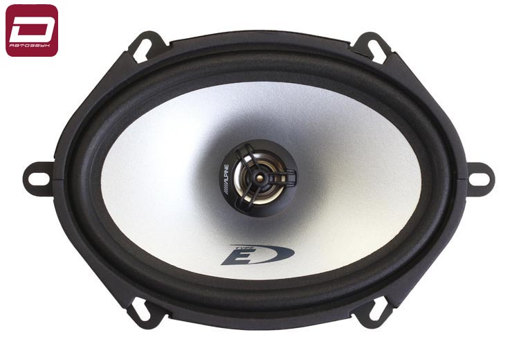 Alpine SXE-5725s  2-х полосная акустика 5_х7_, RMS_макс. 35_200 Вт, 70-20000 Гц,  91дБ, 4 Ом, НЧ диф (2)