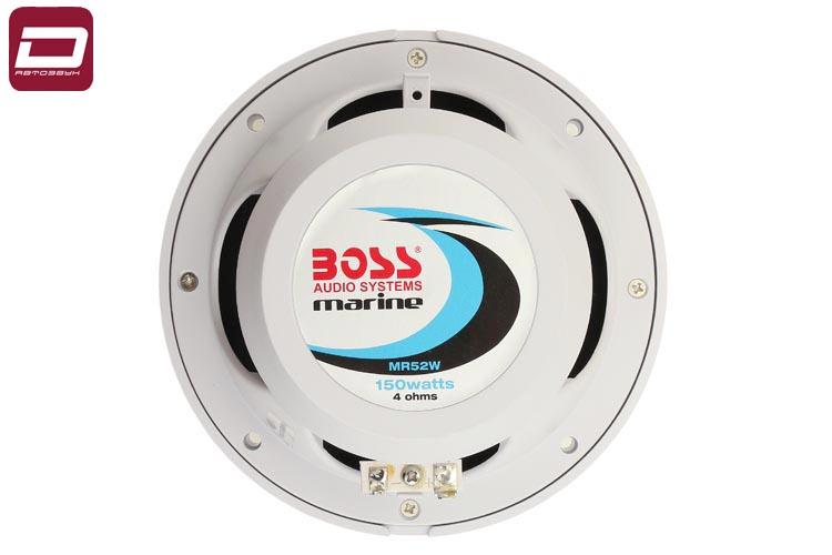 Boss Audio Marine MR52W  2-х полосная коаксиальная акустика 13 см, RMS max  75 150 Вт, 4 Ом, 80-2000 (5)