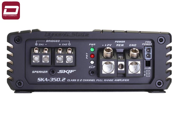 Dynamic State SKIF SKA-350.2  2-канальный широкополосный усилитель, Class FD (2)