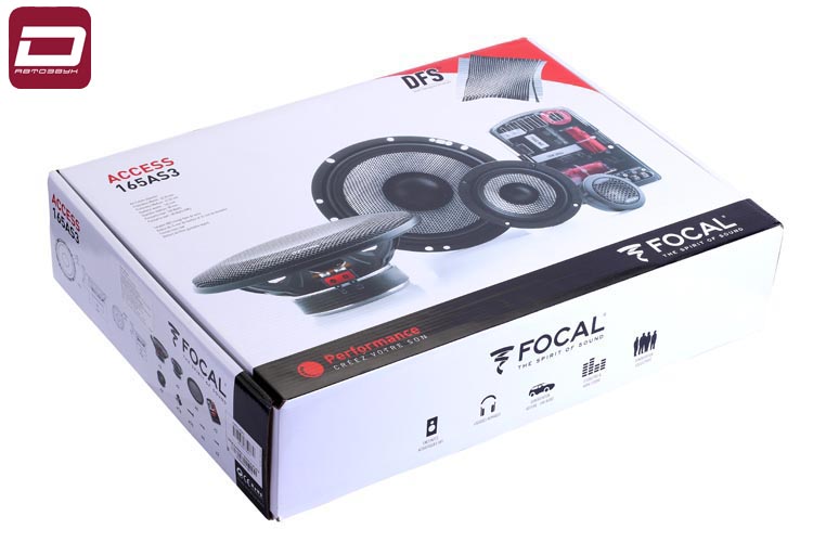 Focal Access 165 AS3  3-х компонентная акустика 16,5см, RMS_max_ 80_160 Вт, 4 Ом, 55-20000 Гц, 90 дБ (6)