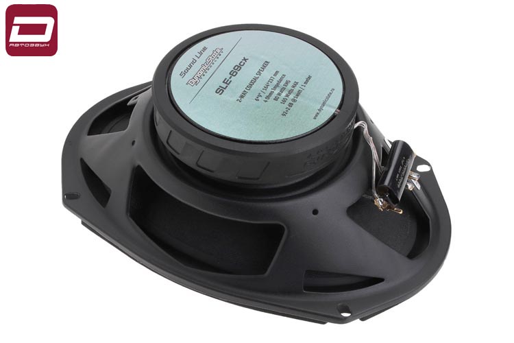 Dynamic State SLE-69cx  2-х полосная коаксиальная акустика 6_9__16.4_23.7 см, пара. RMS_max 80_160 В (4)