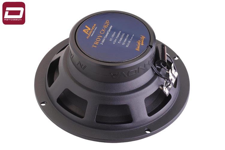 AUDIO NOVA TROY CX-162P  2-х полосная коаксиальная акустика 16,5см (6,5_), пара. (4)