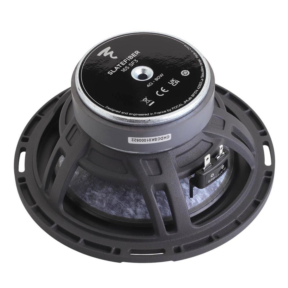 Focal Slatefiber 165 SF3 3-компонентная акустика 16,5 см мидбас вид под углом сбоку