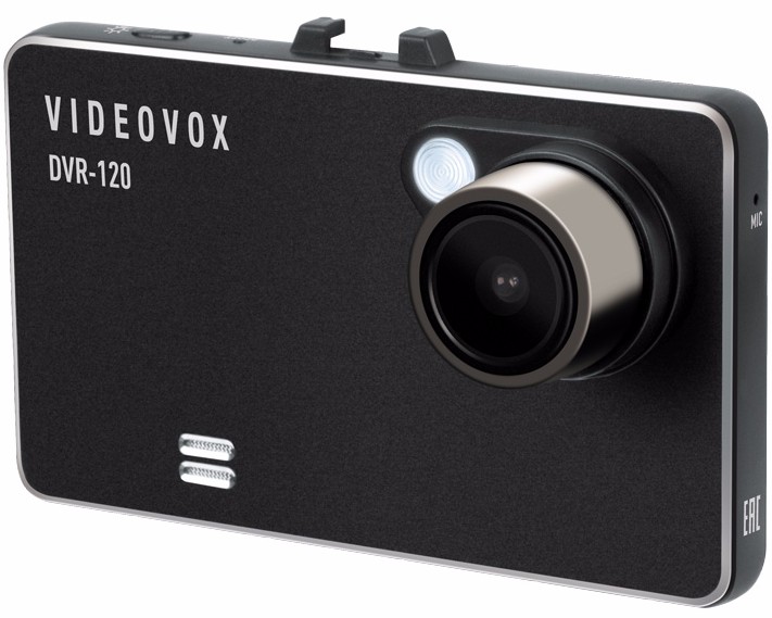 Videovox DVR-120  видеорегистратор автомобильный. Видео разрешение 1920х1080. Максимальный угол обзо