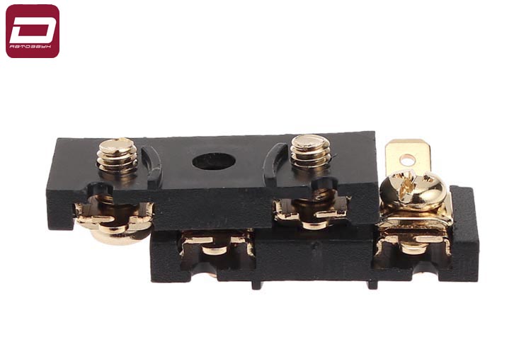 Dynamic State SP-SL-2pin terninal  латунные клеммные терминалы, универсальные, с фиксацией винтом ил (1)