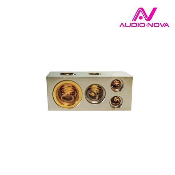 AUDIO NOVA BT2.S (+/-)  Клемма аккумуляторная, универсальная  + и - . Входы: 1х0/2Ga (до 54мм2), 1х2 (3)