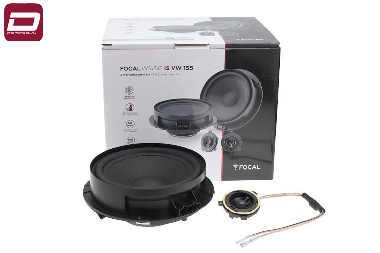 Focal Inside IS VW155   2-х компонентная акустика 15,5см для установки в автомобили Volkswagen. (1)